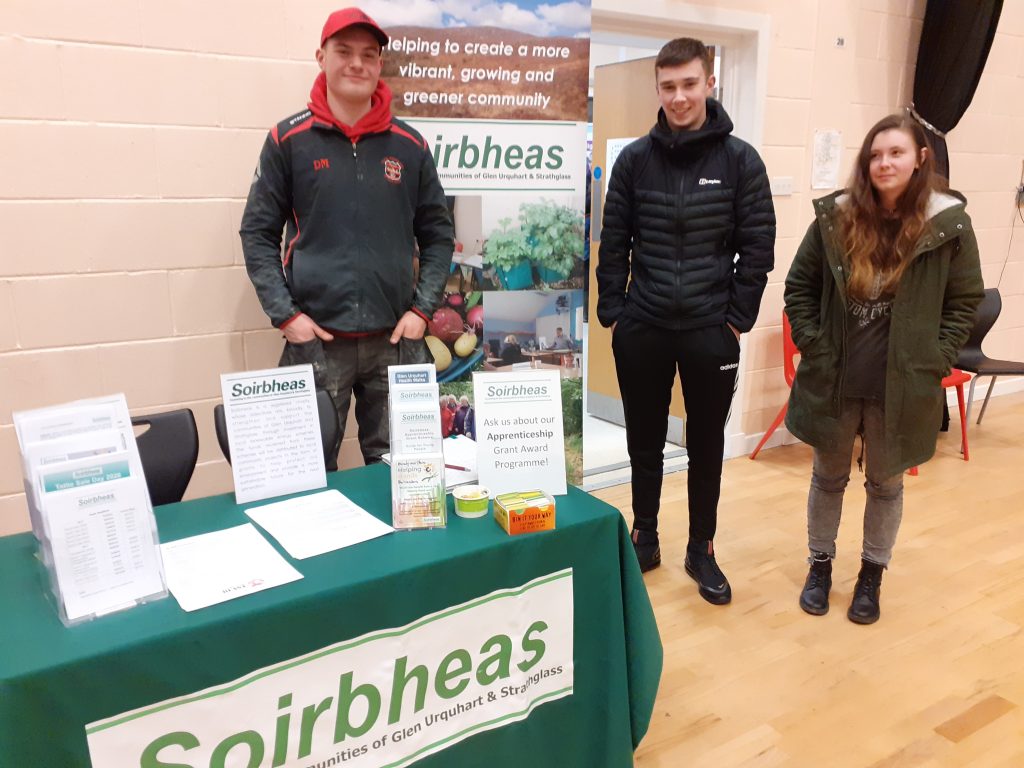 Young apprentices supported by Soirbheas